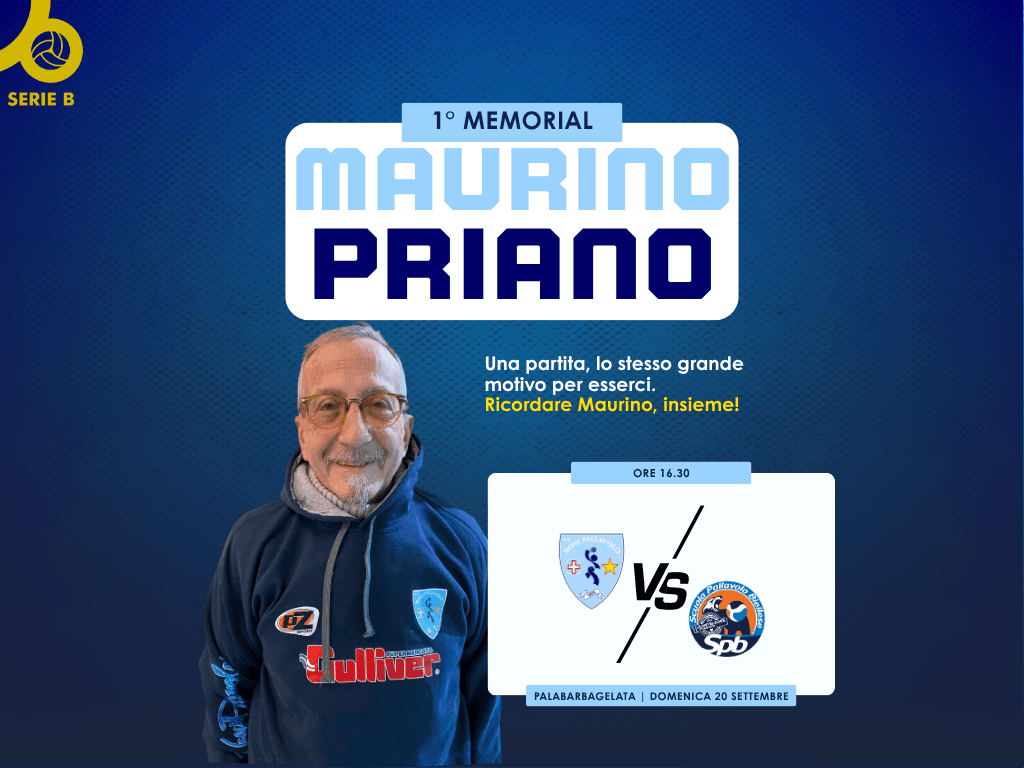 La Novi Pallavolo ricorda Maurino: domenica 20 settembre il primo Memorial Mauro Priano